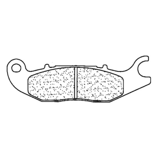 Plaquettes de frein avant CL BRAKES - XBK5 métal fritté route / racing