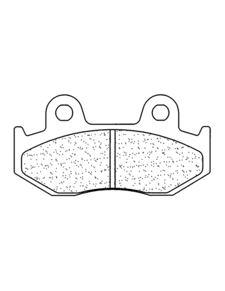 Plaquettes de frein avant ou arrière CL BRAKES - ATV1 métal fritté quad
