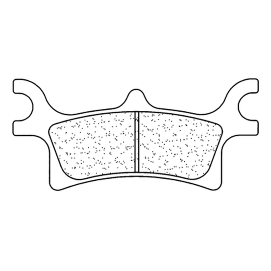 Plaquettes de frein avant ou arrière CL BRAKES - ATV1 métal fritté quad