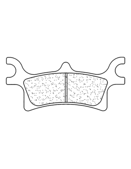 Plaquettes de frein avant ou arrière CL BRAKES - ATV1 métal fritté quad