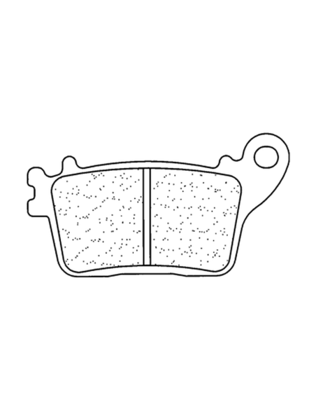 Plaquettes de frein arrière CL BRAKES - RX3 métal fritté route