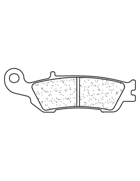 Plaquettes de frein avant CL BRAKES - MX10 métal fritté motocross