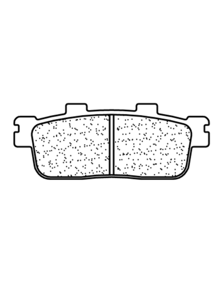 Plaquettes de frein avant ou arrière CL BRAKES - ATV1 métal fritté quad