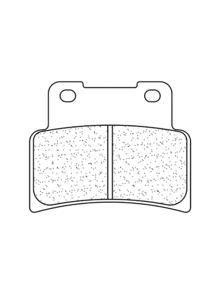 Plaquettes de frein avant CL BRAKES - XBK5 métal fritté route / racing