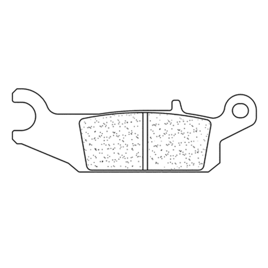 Plaquettes de frein avant ou arrière CL BRAKES - ATV1 métal fritté quad