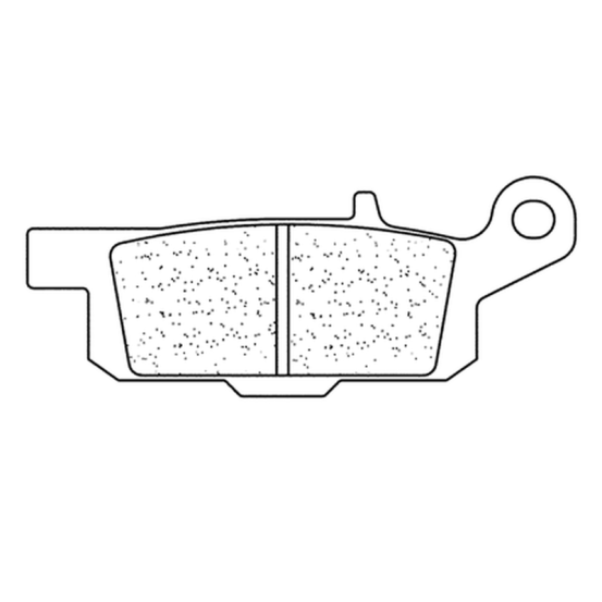 Plaquettes de frein avant ou arrière CL BRAKES - ATV1 métal fritté quad