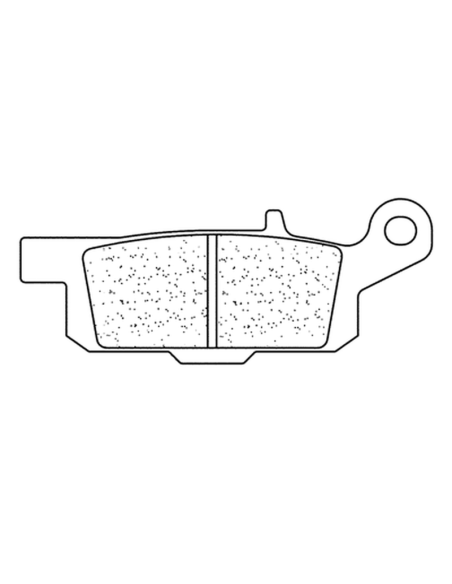 Plaquettes de frein avant ou arrière CL BRAKES - ATV1 métal fritté quad