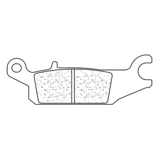 Plaquettes de frein avant ou arrière CL BRAKES - ATV1 métal fritté quad