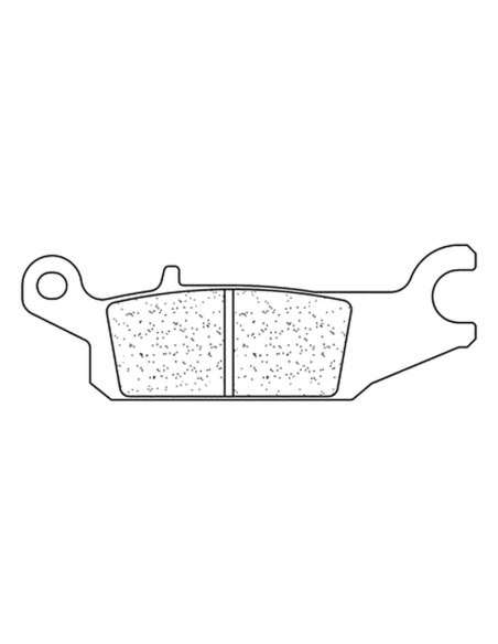 Plaquettes de frein avant ou arrière CL BRAKES - ATV1 métal fritté quad