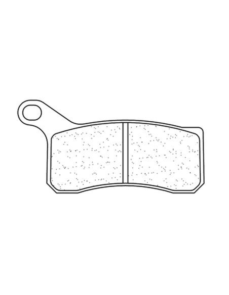 Plaquettes de frein avant ou arrière CL BRAKES - ATV1 métal fritté quad