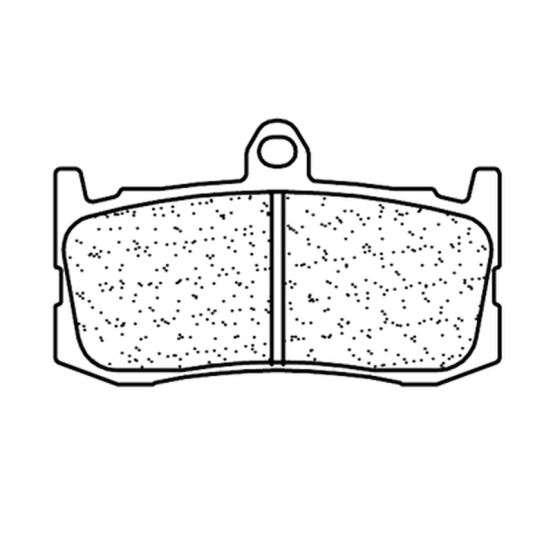 Plaquettes de frein avant CL BRAKES - XBK5 métal fritté route / racing
