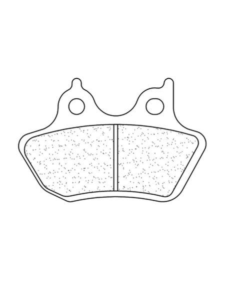 Plaquettes de frein arrière CL BRAKES - RX3 métal fritté route