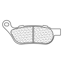 Plaquettes de frein arrière CL BRAKES - RX3 métal fritté route