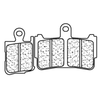 Plaquettes de frein avant CL BRAKES - XBK5 métal fritté route / racing