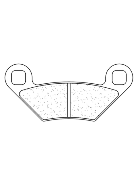 Plaquettes de frein avant ou arrière CL BRAKES - ATV1 métal fritté quad