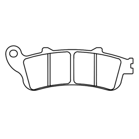 Plaquettes de frein arrière CL BRAKES - RX3 métal fritté route
