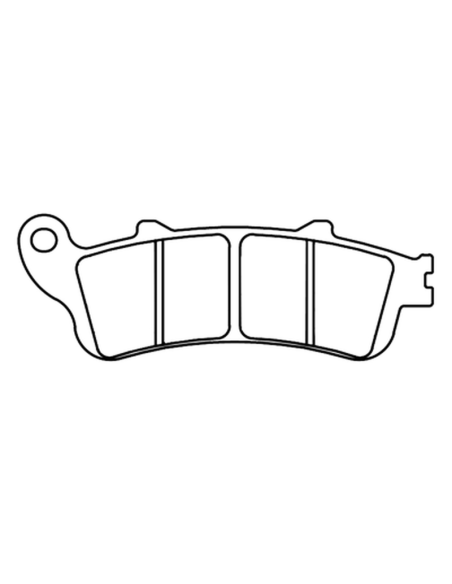 Plaquettes de frein arrière CL BRAKES - RX3 métal fritté route
