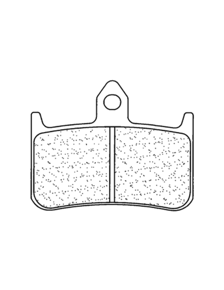 Plaquettes de frein avant CL BRAKES - XBK5 métal fritté route / racing