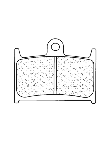 Plaquettes de frein avant CL BRAKES - XBK5 métal fritté route / racing