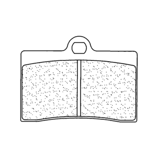 Plaquettes de frein avant CL BRAKES - XBK5 métal fritté route / racing