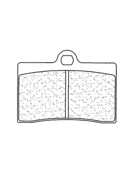 Plaquettes de frein avant CL BRAKES - XBK5 métal fritté route / racing