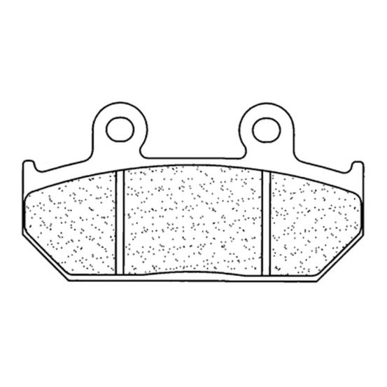 Plaquettes de frein avant ou arrière CL BRAKES - S4 métal fritté urbain et route