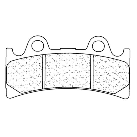 Plaquettes de frein avant CL BRAKES - XBK5 métal fritté route / racing