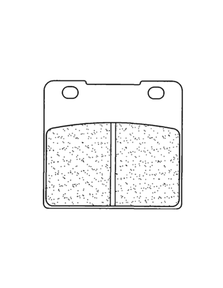Plaquettes de frein arrière CL BRAKES - RX3 métal fritté route