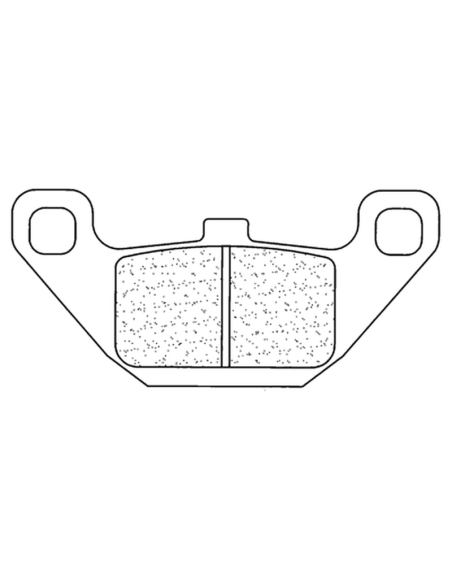 Plaquettes de frein arrière CL BRAKES - RX3 métal fritté route