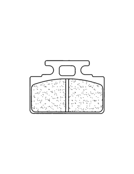 Plaquettes de frein arrière CL BRAKES - RX3 métal fritté route