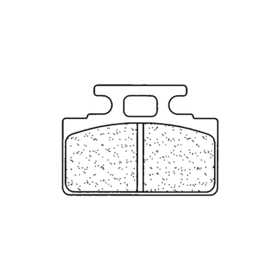 Plaquettes de frein avant ou arrière CL BRAKES - S4 métal fritté urbain et route