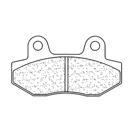 Plaquettes de frein avant CL BRAKES - EN10 métal fritté enduro