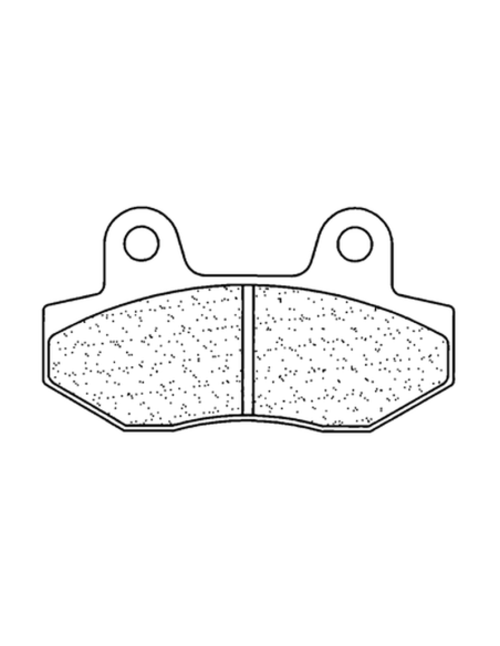 Plaquettes de frein avant CL BRAKES - EN10 métal fritté enduro