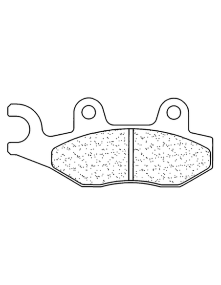Plaquettes de frein avant ou arrière CL BRAKES - S4 métal fritté urbain et route