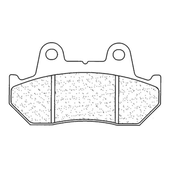 Plaquettes de frein avant ou arrière CL BRAKES - S4 métal fritté urbain et route