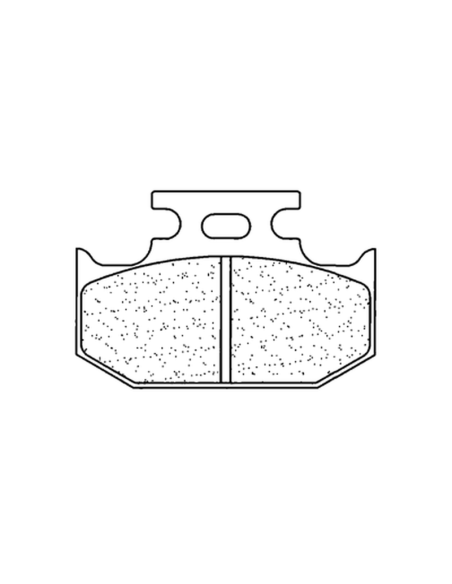 Plaquettes de frein arrière CL BRAKES - RX3 métal fritté route