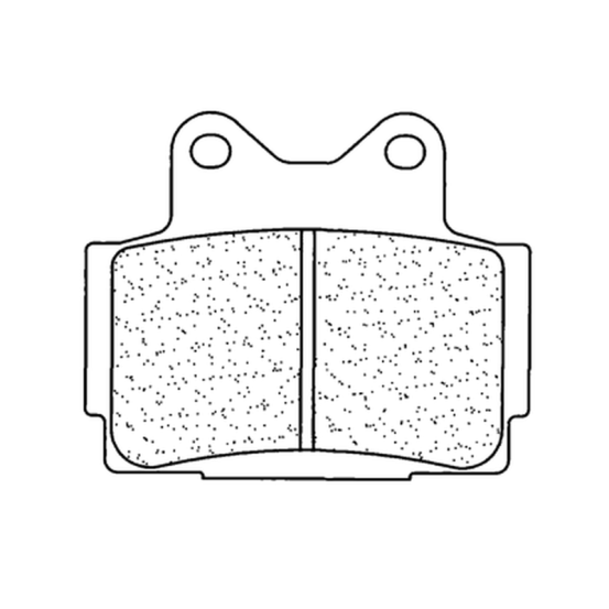 Plaquettes de frein arrière CL BRAKES - RX3 métal fritté route