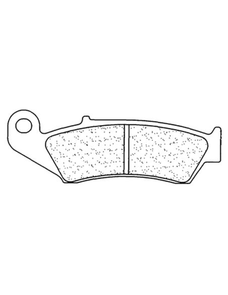 Plaquettes de frein avant CL BRAKES - MX10 métal fritté motocross