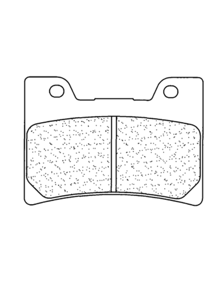 Plaquettes de frein avant CL BRAKES - XBK5 métal fritté route / racing