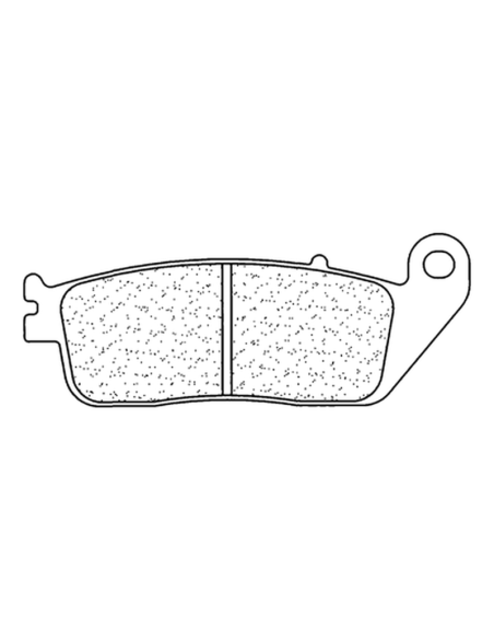 Plaquettes de frein arrière CL BRAKES - RX3 métal fritté route