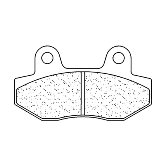Plaquettes de frein avant ou arrière CL BRAKES - S4 métal fritté urbain et route