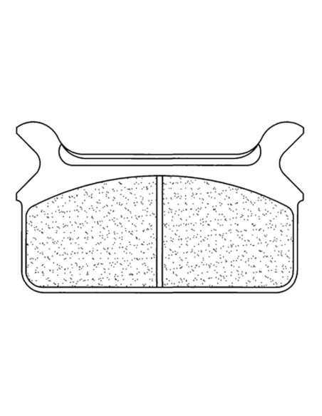 Plaquettes de frein arrière CL BRAKES - RX3 métal fritté route