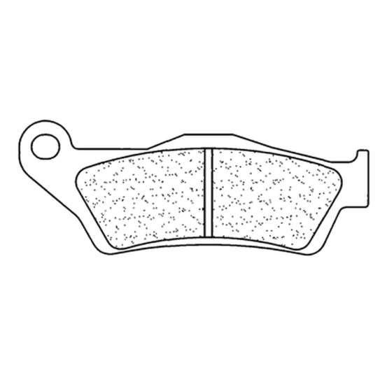 Plaquettes de frein avant CL BRAKES - MX10 métal fritté motocross