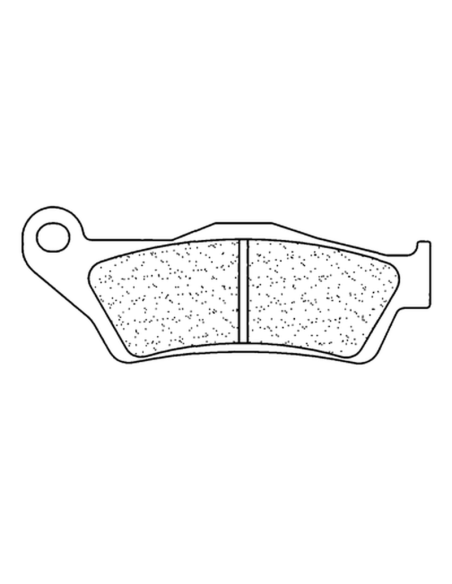 Plaquettes de frein arrière CL BRAKES - RX3 métal fritté route