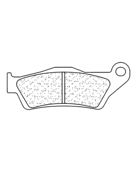 Plaquettes de frein avant CL BRAKES - XBK5 métal fritté route / racing