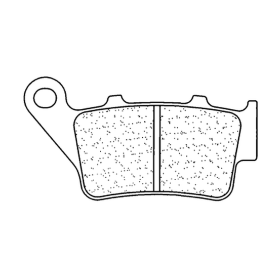 Plaquettes de frein arrière CL BRAKES - RX3 métal fritté route