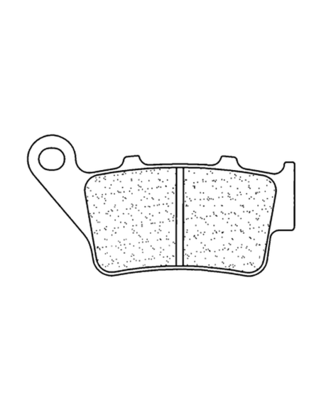 Plaquettes de frein arrière CL BRAKES - RX3 métal fritté route
