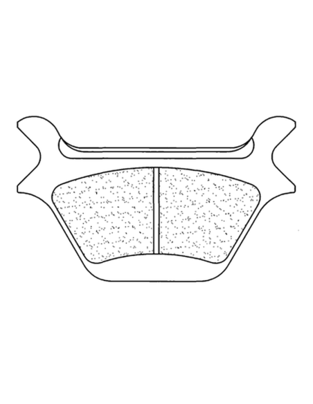 Plaquettes de frein arrière CL BRAKES - RX3 métal fritté route