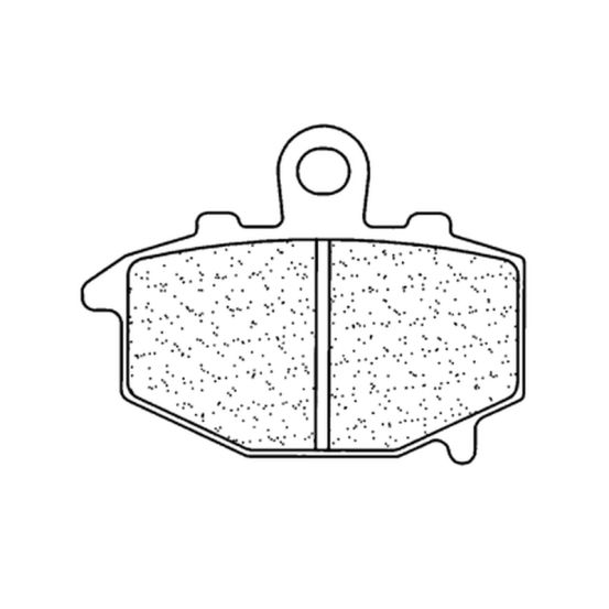 Plaquettes de frein arrière CL BRAKES - RX3 métal fritté route