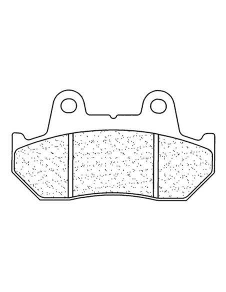 Plaquettes de frein avant ou arrière CL BRAKES - S4 métal fritté urbain et route